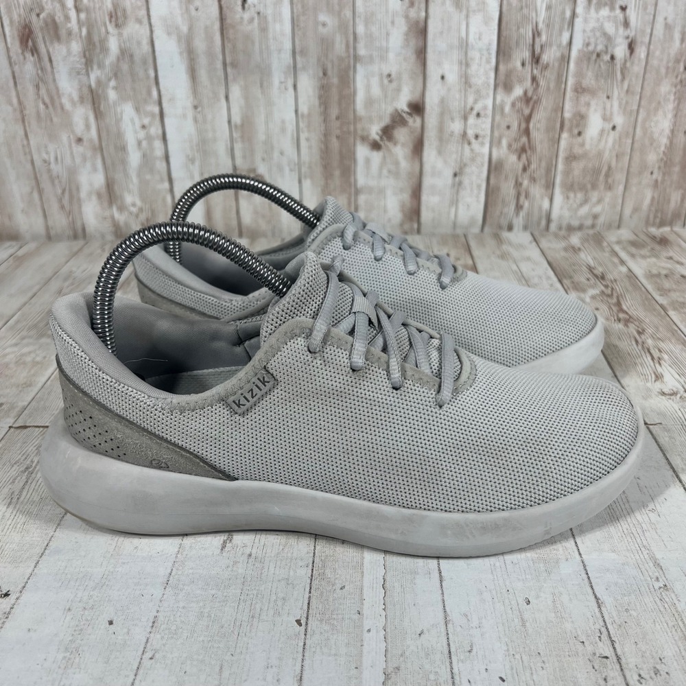 Kizik Lima Grey Hands Free Slip On Walking Sneakers Womens Size 8.5 M 7